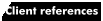 Client references